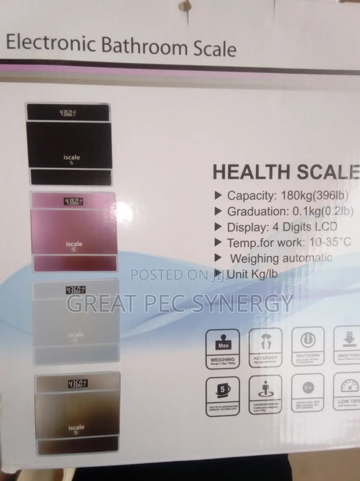 Electronic Bathroom Scale