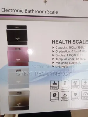 Electronic Bathroom Scale