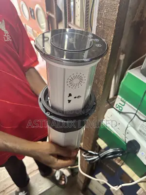 Kitchen Motorized Pop Up Socket With Bluetooth Speaker