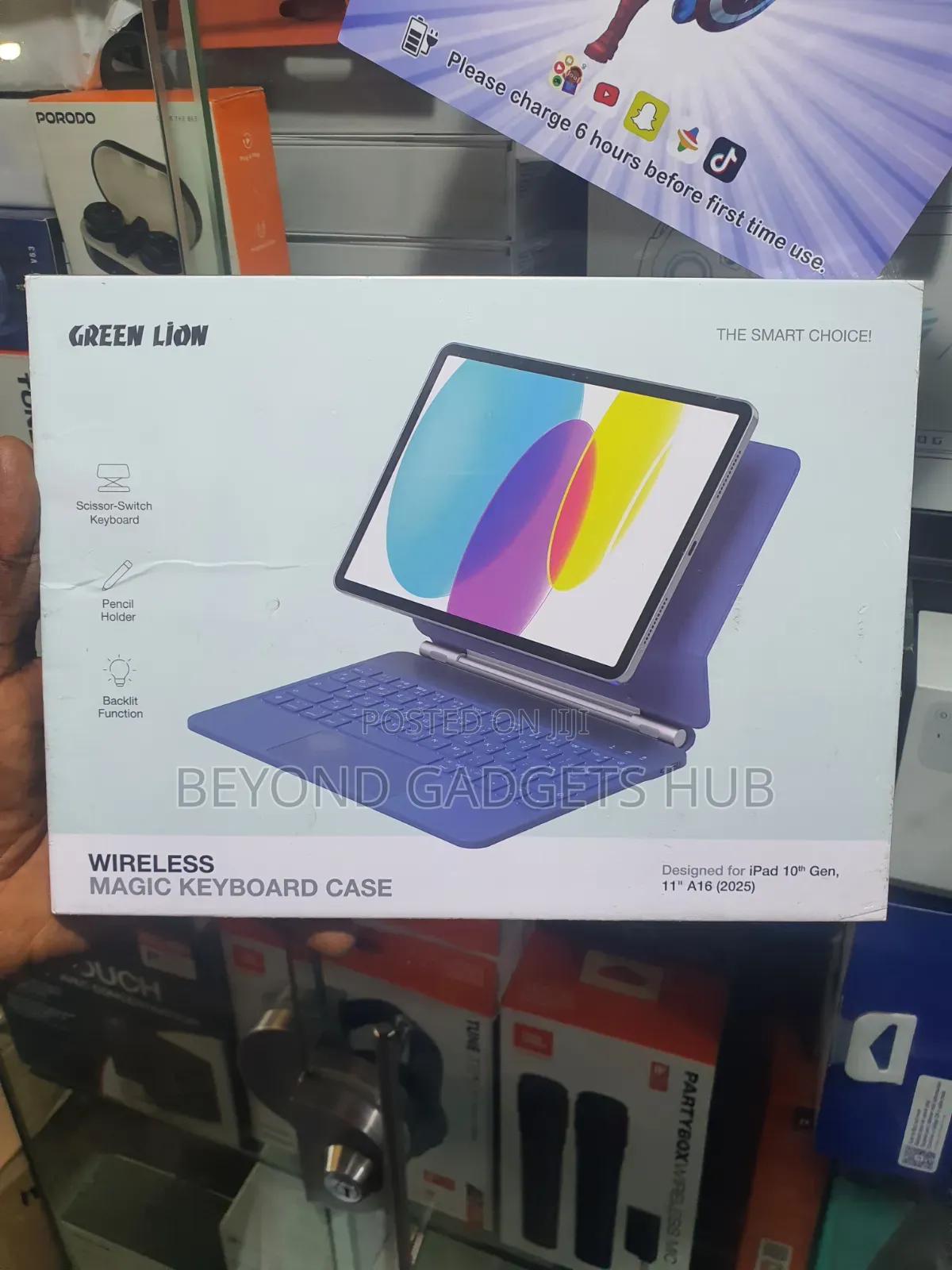 Wireless Magic Keyboard Case for iPad 10th Gen, 11" A16 (2025)