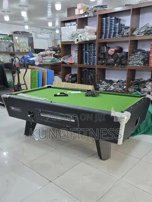 New Coin-Operated 7ft/8ft Marble-Top Pool Snooker Table + Accessories