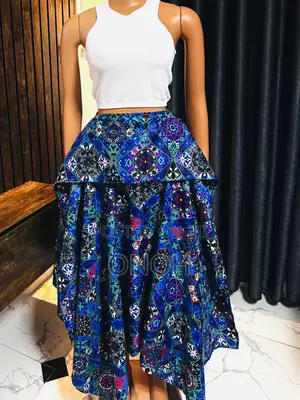 Handkerchief Maxi Skirt