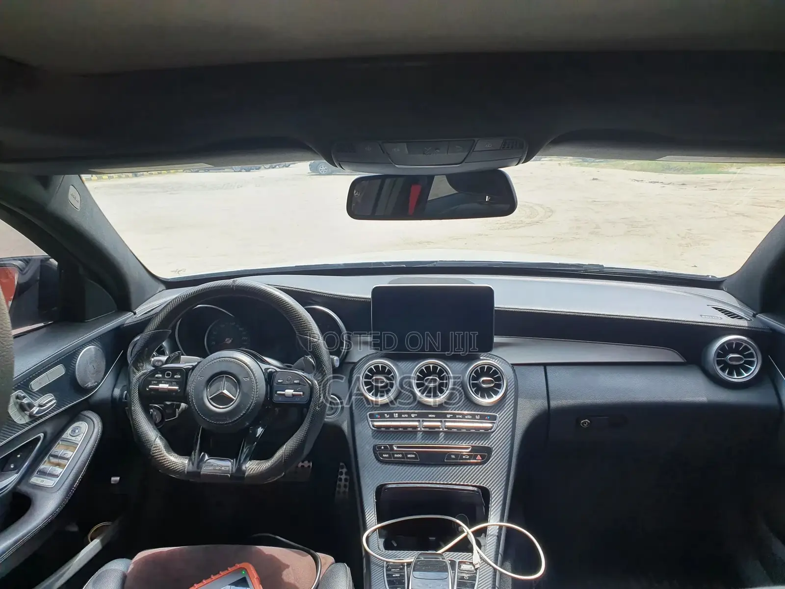 Mercedes-Benz C400 2015 White