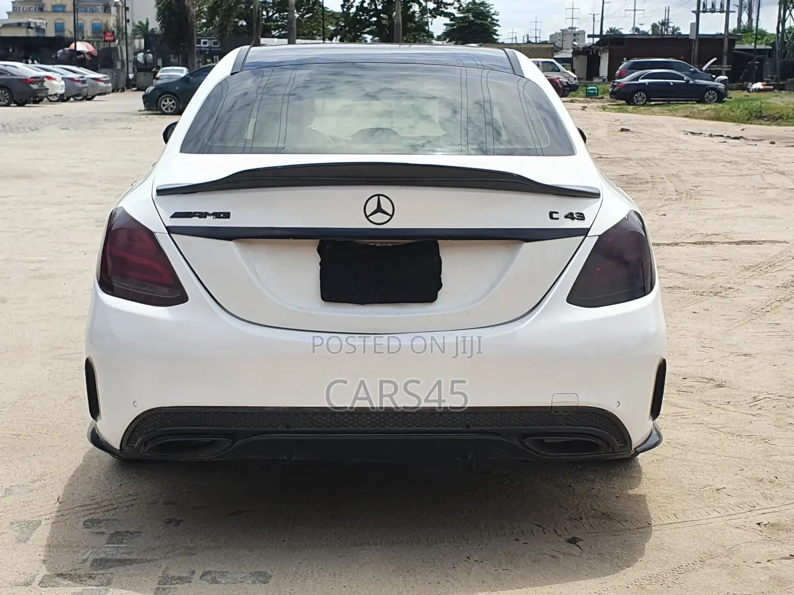 Mercedes-Benz C400 2015 White