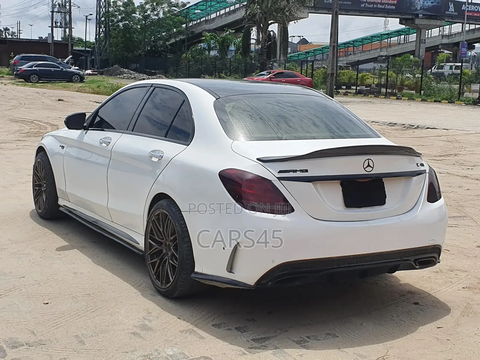 Mercedes-Benz C400 2015 White