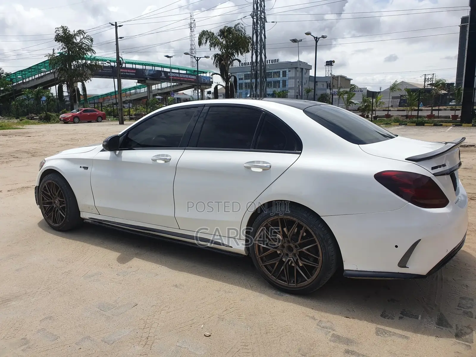 Mercedes-Benz C400 2015 White