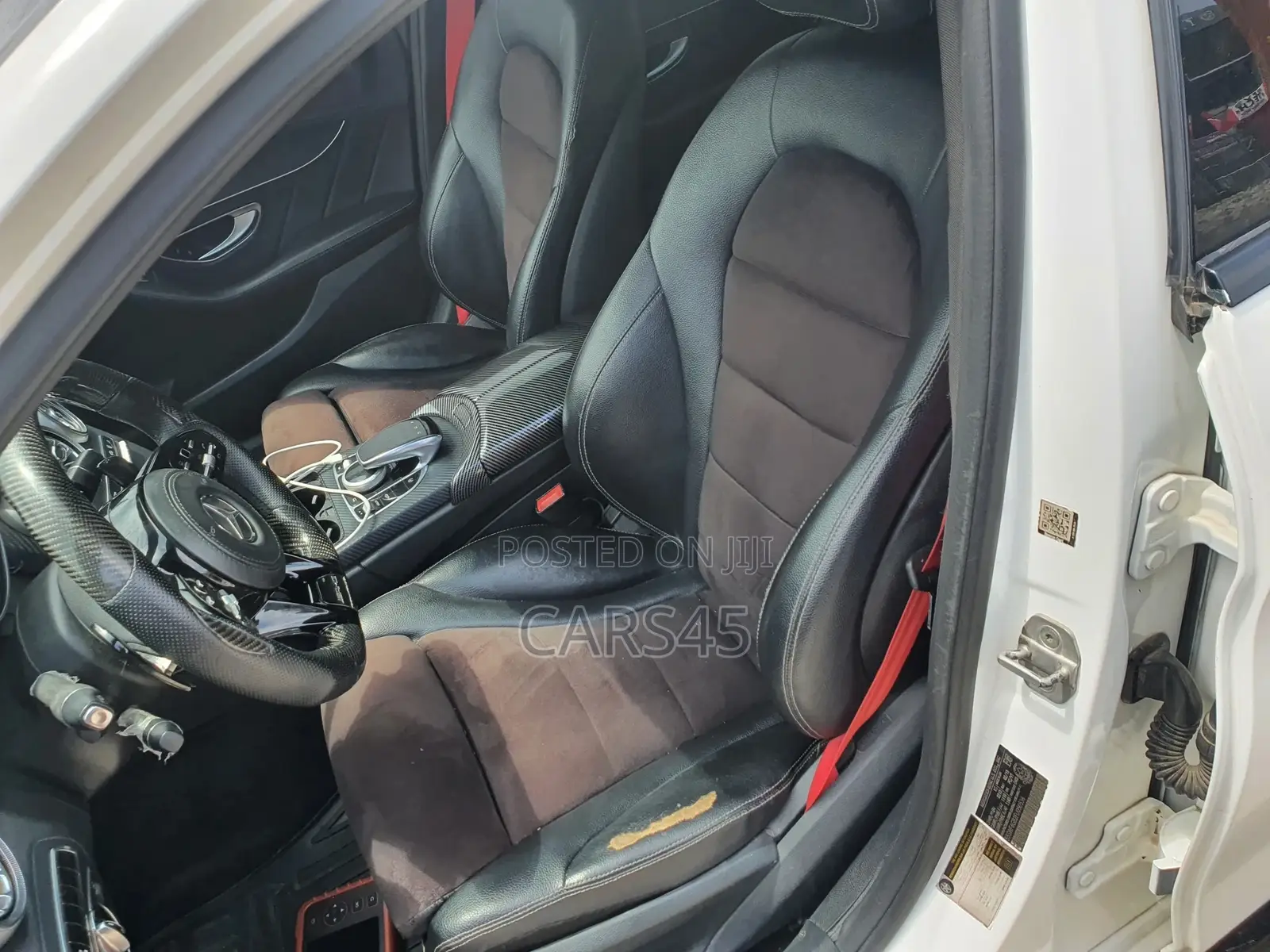 Mercedes-Benz C400 2015 White