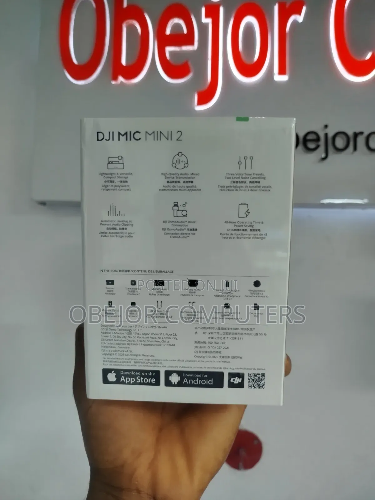 DJI Mic Mini 2 (2 TK + 1 RX + Charging Case)