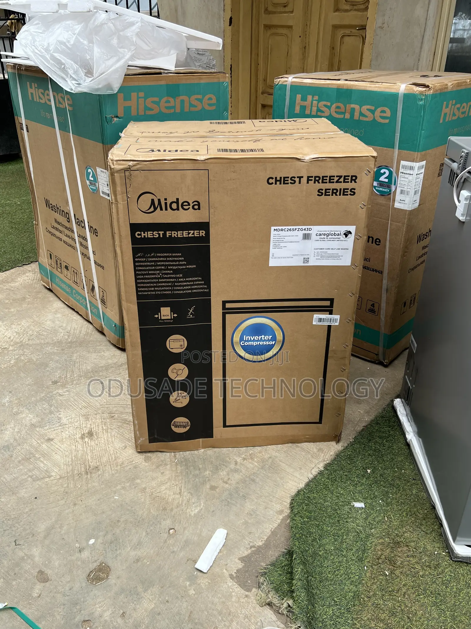 Midea 142L Flexible Inverter Chest Freezer