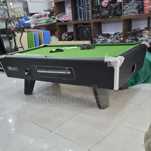 Premium 7ft/8ft Marble-Top Coin-Operated Snooker Pool Table,  Lagos