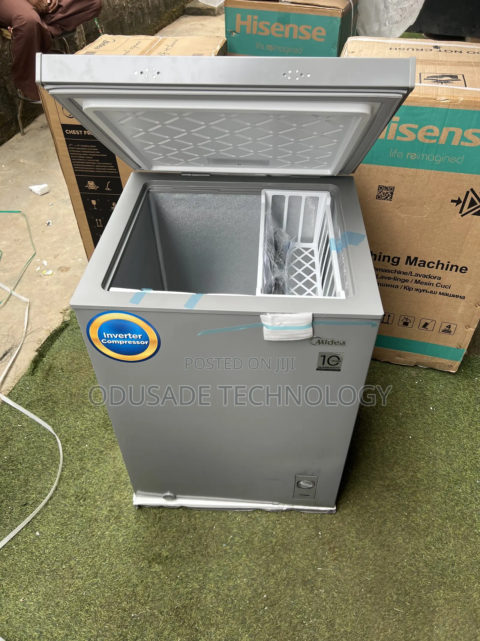 Midea 142L Simple Inverter Chest Freezer