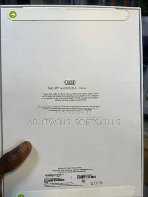 New Apple iPad (2025) 128 GB Blue
