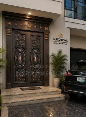 5ft Copper Security Door Full Moon With Ark