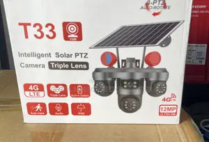 Triple Len Solar PTZ Camera
