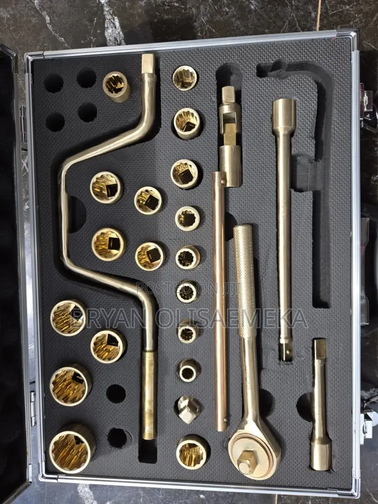 Brass Socket Wrench Set
