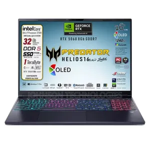 New Acer Predator Helios 18 PH18-71 16GB Intel Core Ultra 9 SSD 1T