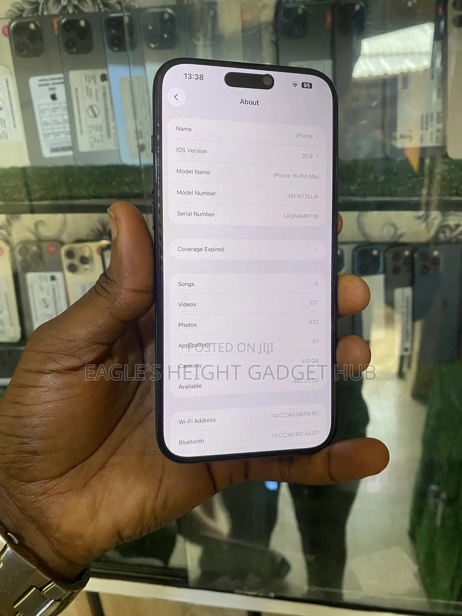 Apple iPhone 16 Pro Max 512 GB Black