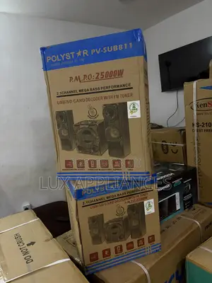 Polystar PV-SUB811 Home Theater With 8-Inch Subwoofer