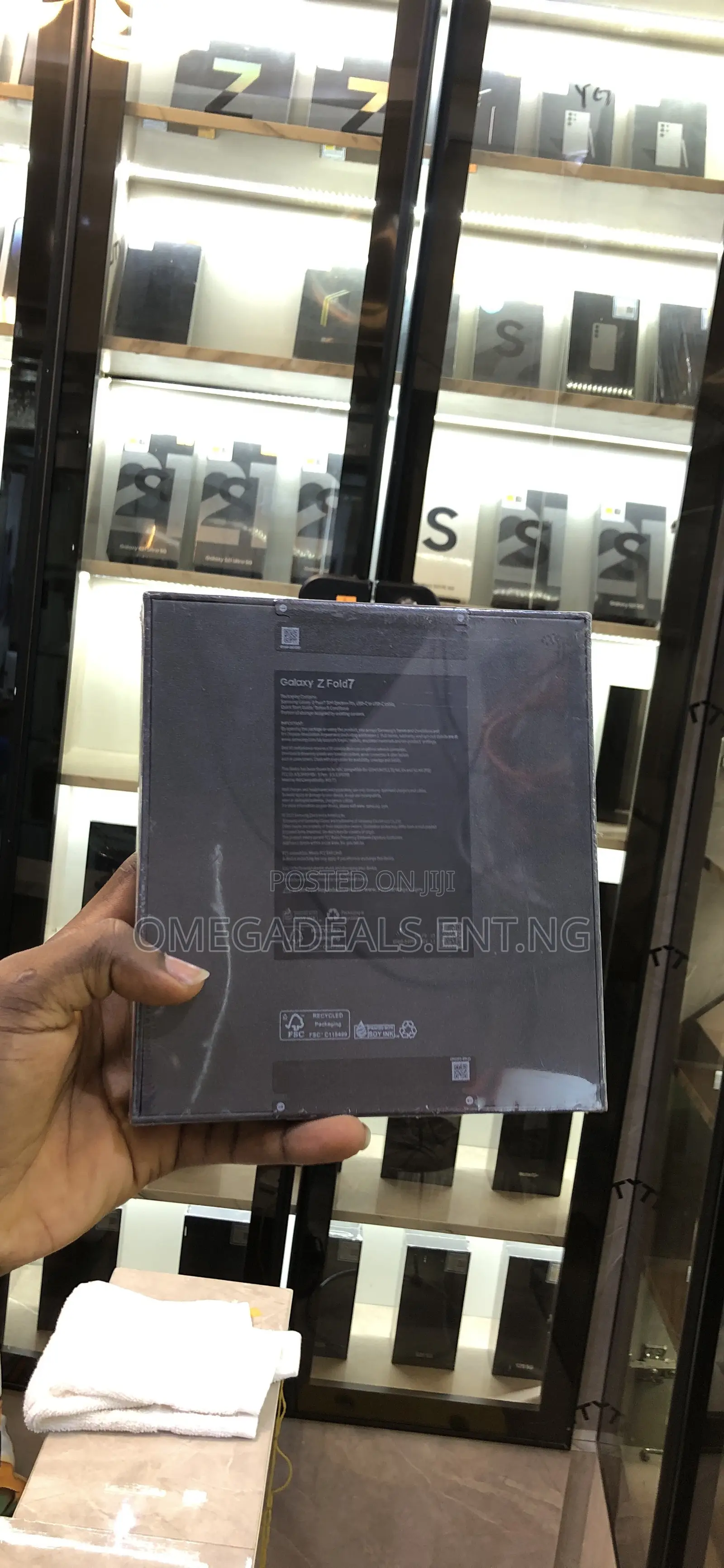 New Samsung Galaxy Z Fold7 512 GB Blue
