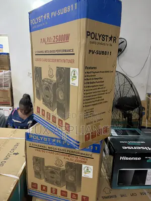 Polystar PV-SUB811 Home Theater With Built-in Amplifier