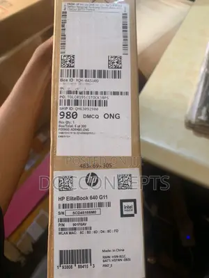 New Laptop HP EliteBook 640 G11 16GB Intel Core Ultra 7 SSD 512GB
