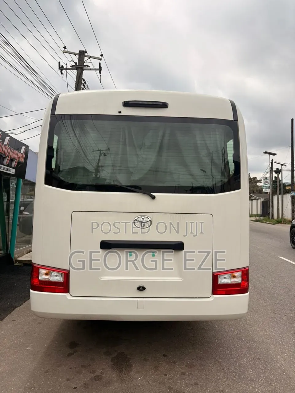 New Toyota Coaster 2025 White
