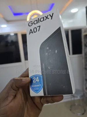 New Samsung Galaxy A07 4G 64 GB Black