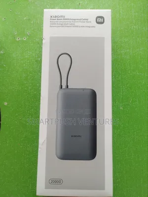 Xiaomi 20,000mah Powerbank (Integrated Cable)