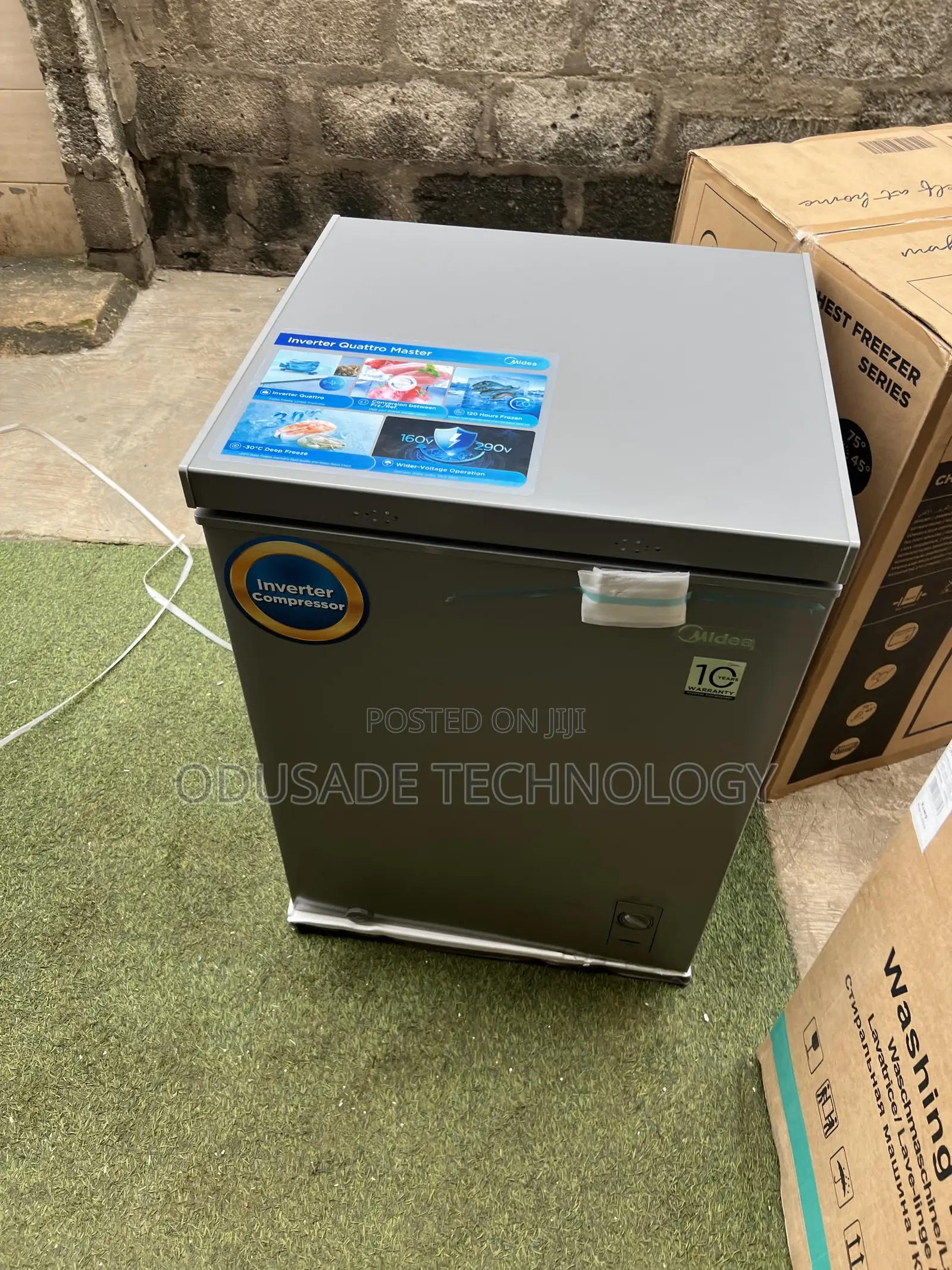 Midea 142L Inverter Home Chest Freezer