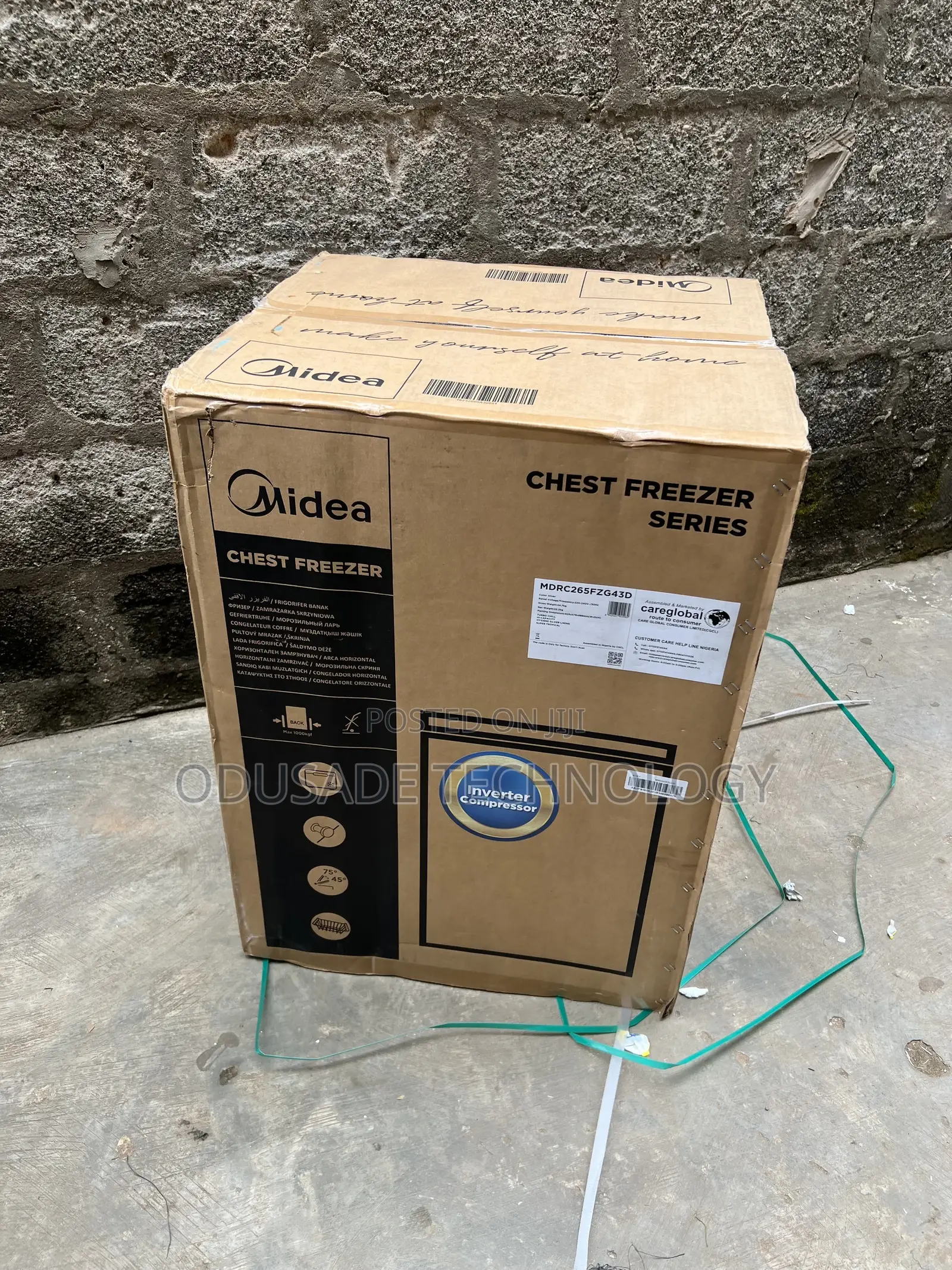 Midea 142L Inverter Home Chest Freezer
