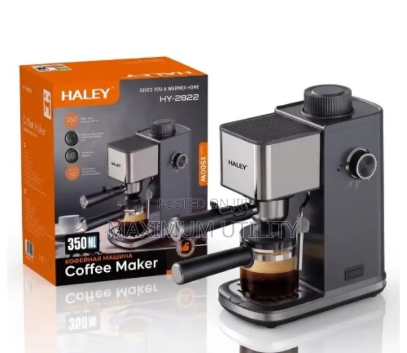 Haley 350 Ml 1500 Watts Coffe Maker