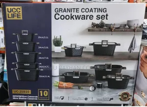 10pcsUcc Life  Granite Cookware Set