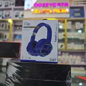 Z6BT Wireless Bluetooth Headset Featuring RGB Lighting