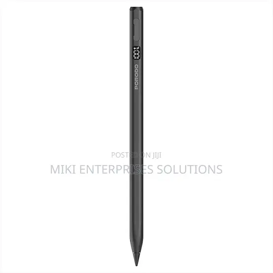 Porodo 130Mah Stylus Pen and Type C Charging -Black