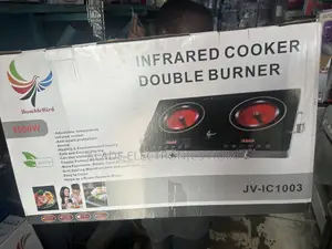 Double Burner Infrared Cooker/Hot Plate. (Low Light Usage)