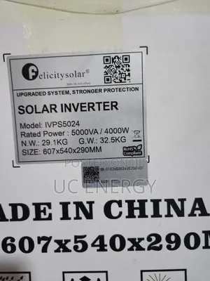 5kva 24v Felicity Solar Inverter Ivps