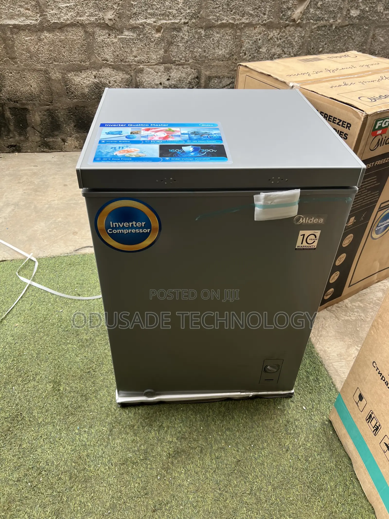 Midea 142L Convenient Inverter Cooling Chest Freezer