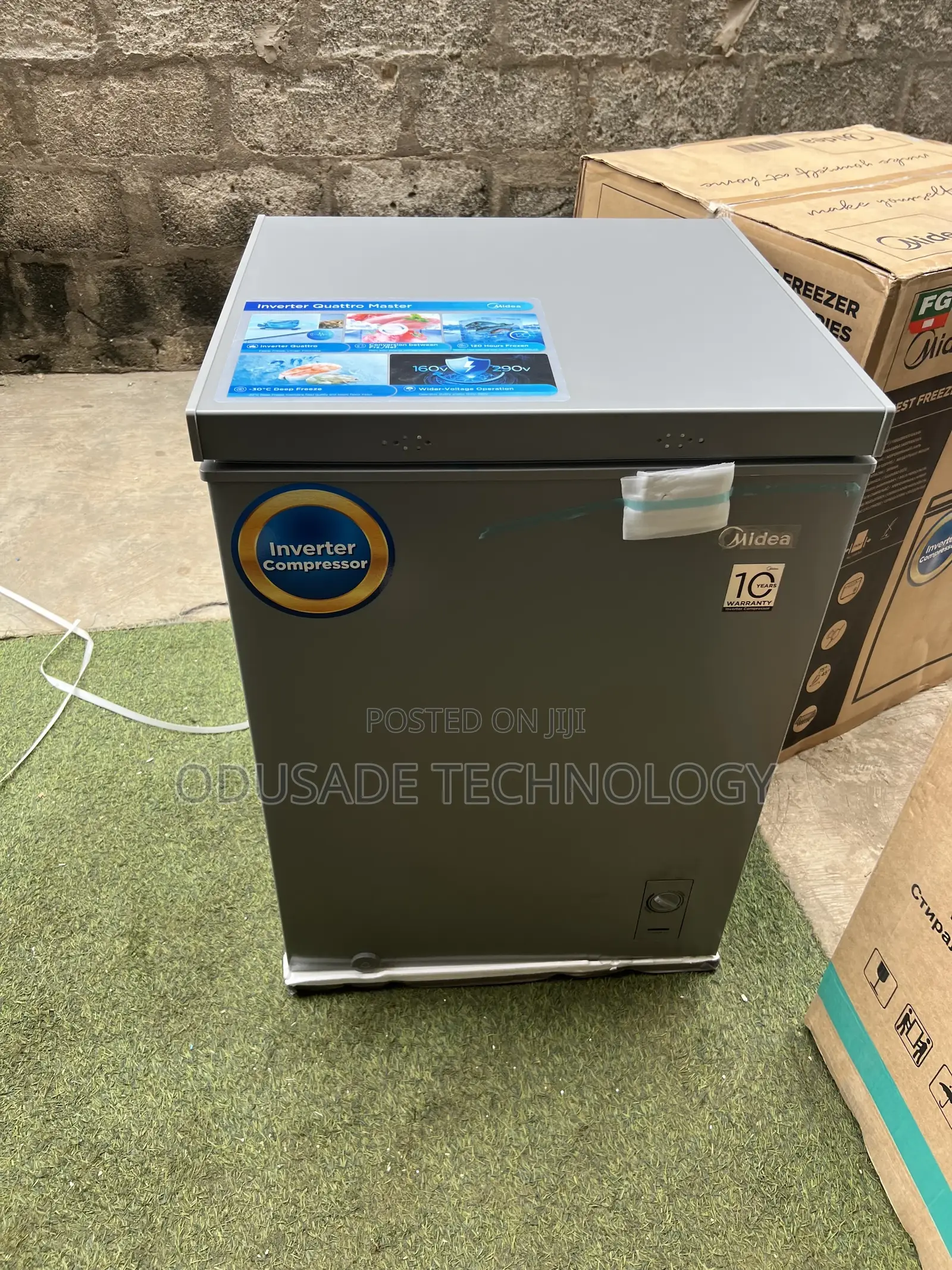 Midea 142L Convenient Inverter Cooling Chest Freezer