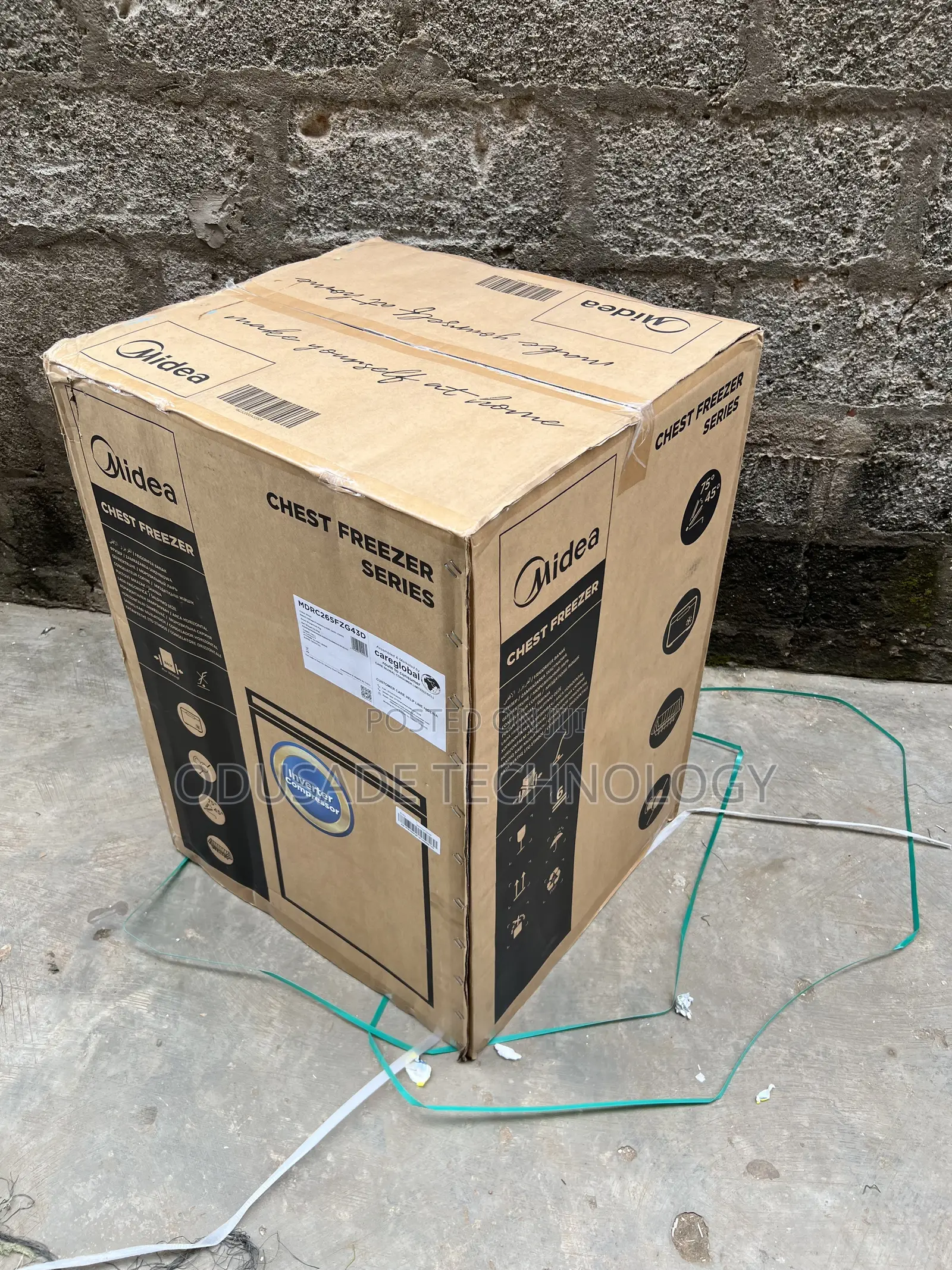 Midea 142L Convenient Inverter Cooling Chest Freezer