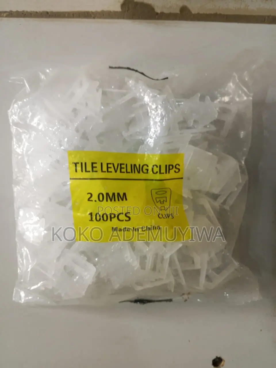 Tile Leveling System Clip