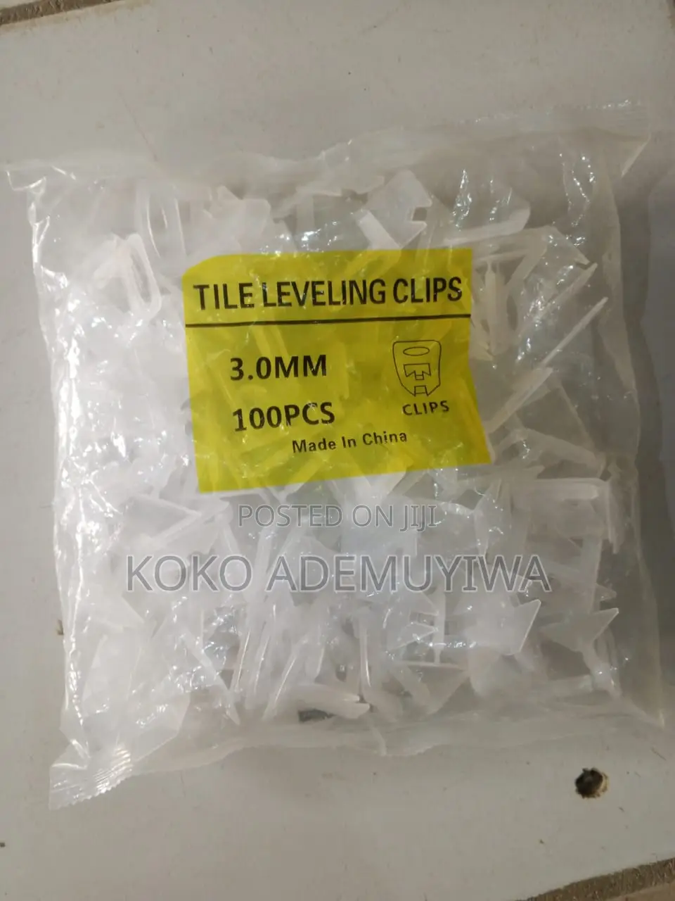 Tile Leveling System Clip