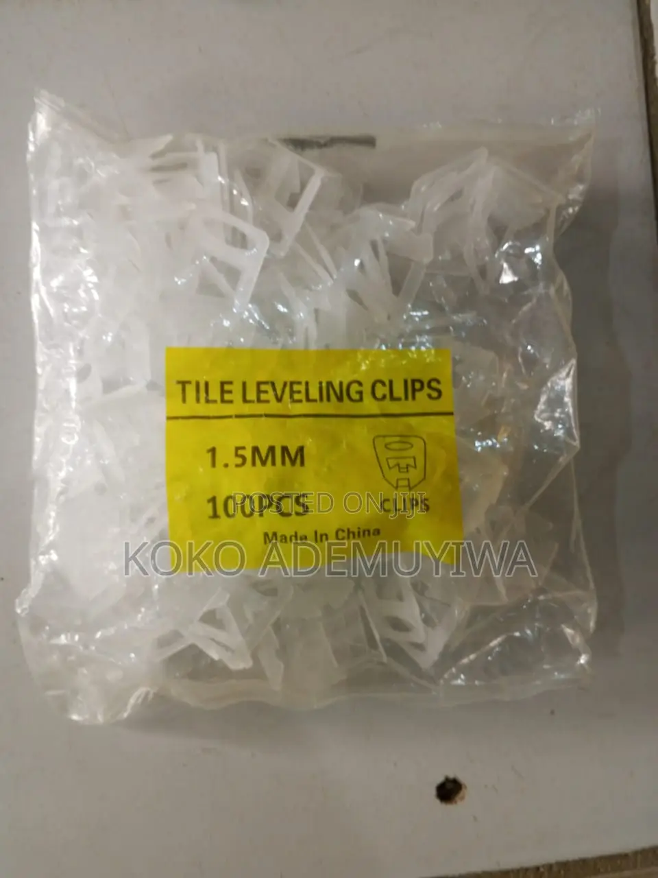 Tile Leveling System Clip