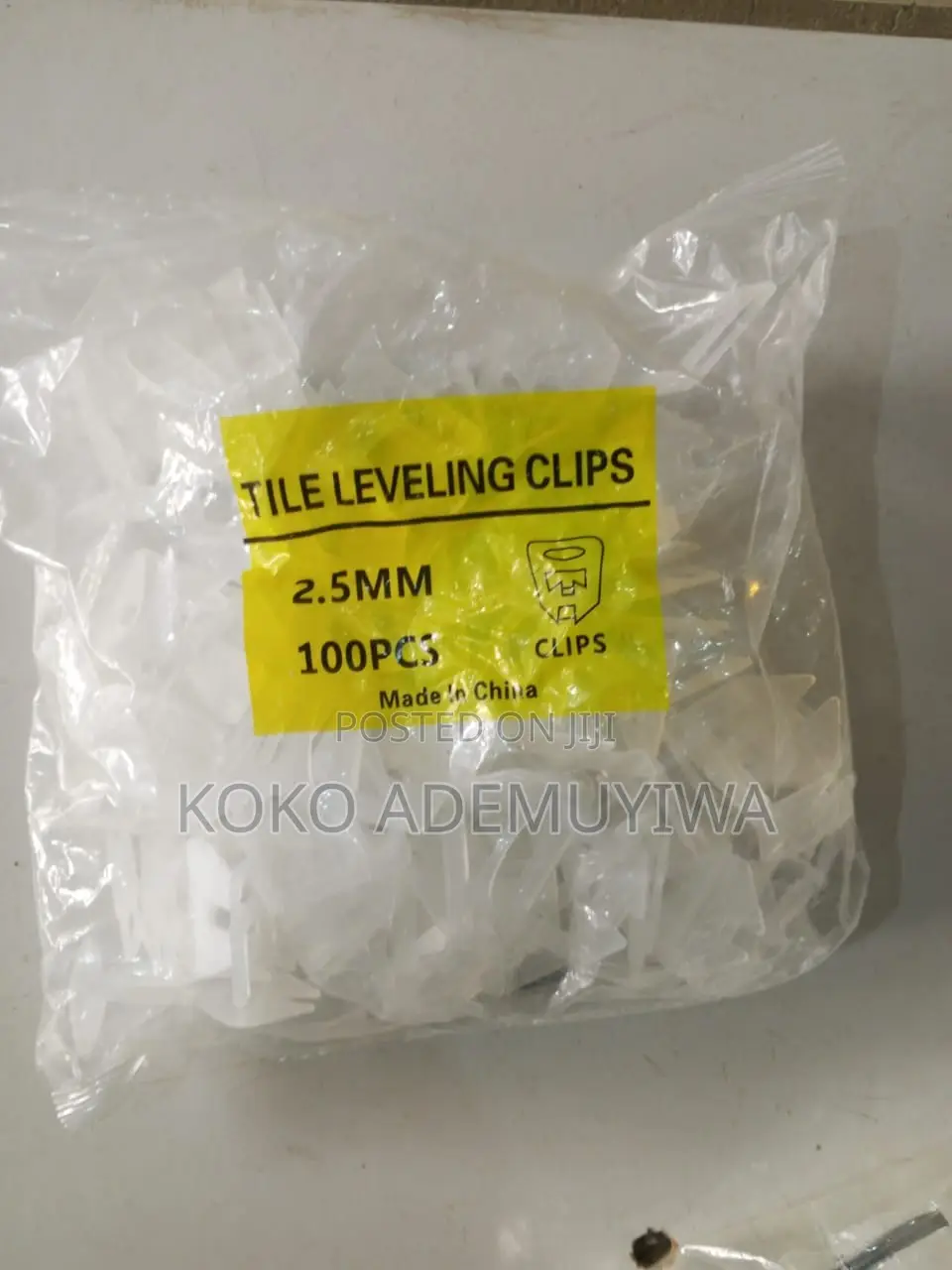 Tile Leveling System Clip