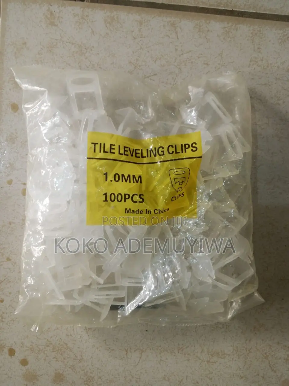 Tile Leveling System Clip