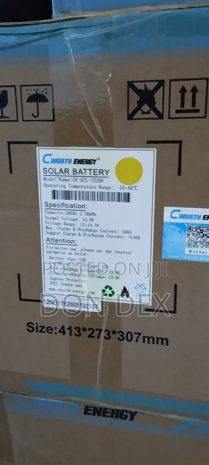 200Ah 12v Cworth Lithium Battery