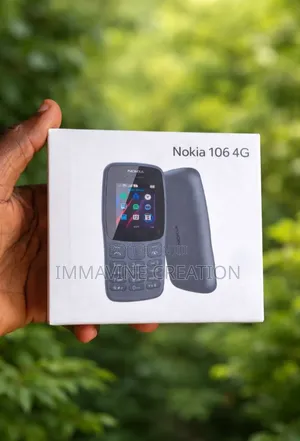 New Nokia 106 Black