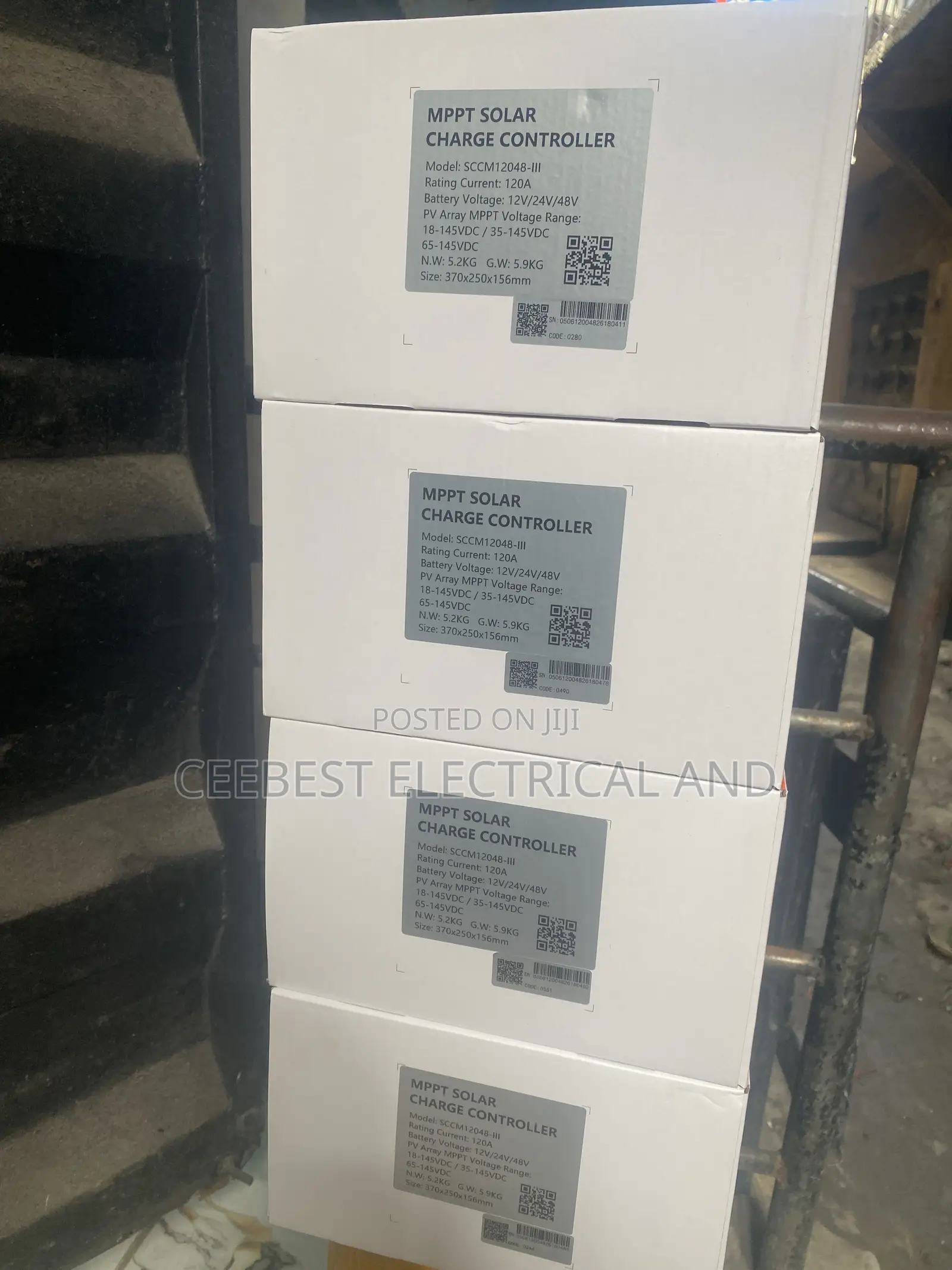 120A of MPPT Felicity Charge Controller