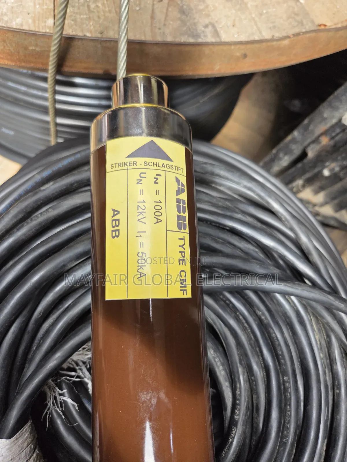 100A ABB CMF High-Voltage Current-Limiting Fuse Link