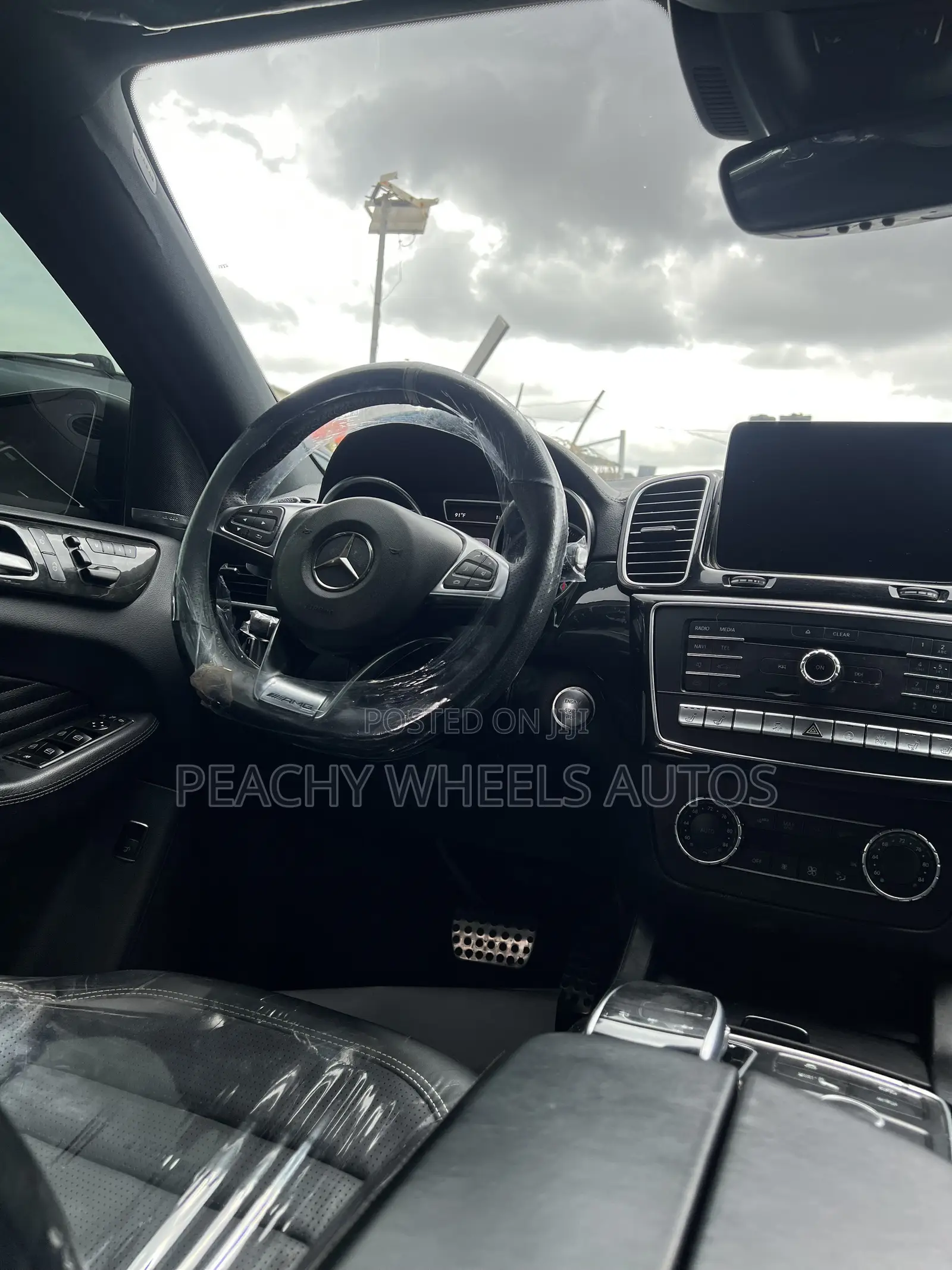 Mercedes-Benz GLE-Class 2016 Black