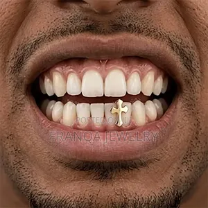 Cross Tooth Grill – Gothic Statement Dental Grillz